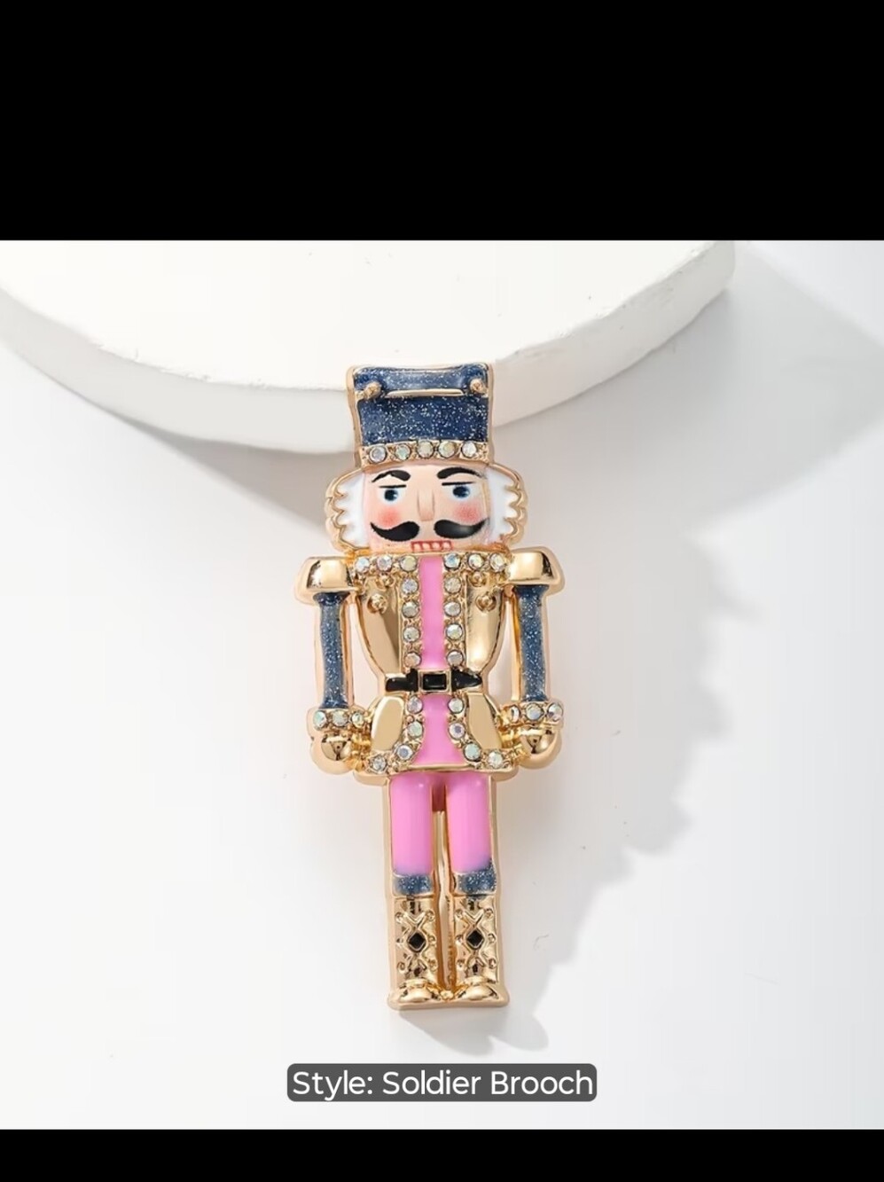 Nutcracker Brooch